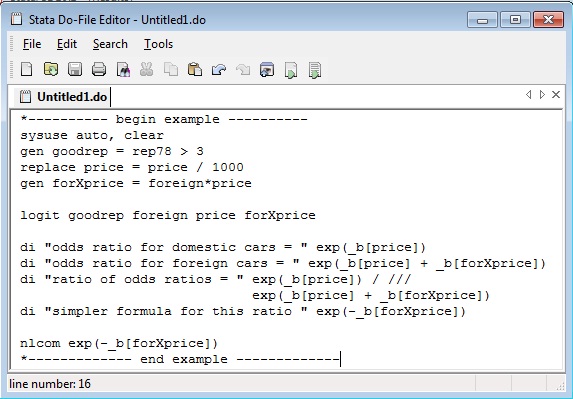 do the do file in Stata 10